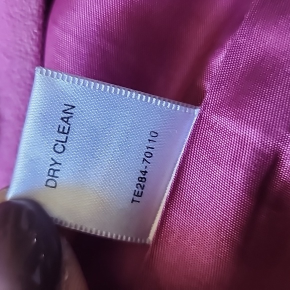 Pendleton Womens 100% Merino Wool Pink Button Down Hip Length Peacoat Sz Medium - Picture 8 of 15